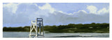 Easton's Beach Newport Rhode Island - Yoga Mat
