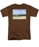 Easton's Beach Newport Rhode Island - Men's T-Shirt  (Regular Fit)