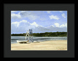 Easton's Beach Newport Rhode Island - Framed Print