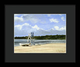 Easton's Beach Newport Rhode Island - Framed Print