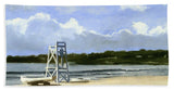 Easton's Beach Newport Rhode Island - Bath Towel