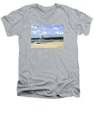 Easton's Beach Newport Rhode Island - Men's V-Neck T-Shirt