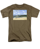 Easton's Beach Newport Rhode Island - Men's T-Shirt  (Regular Fit)