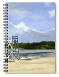 Easton's Beach Newport Rhode Island - Spiral Notebook