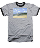 Easton's Beach Newport Rhode Island - Baseball T-Shirt