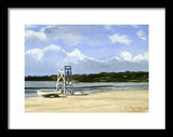 Easton's Beach Newport Rhode Island - Framed Print