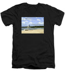 Easton's Beach Newport Rhode Island - Men's V-Neck T-Shirt