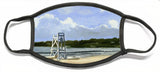 Easton's Beach Newport Rhode Island - Face Mask