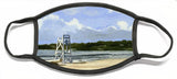 Easton's Beach Newport Rhode Island - Face Mask