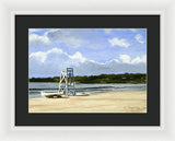 Easton's Beach Newport Rhode Island - Framed Print