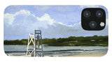 Easton's Beach Newport Rhode Island - Phone Case