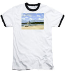Easton's Beach Newport Rhode Island - Baseball T-Shirt