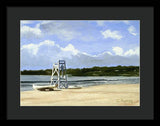 Easton's Beach Newport Rhode Island - Framed Print