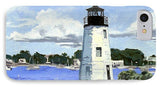 Goat Island Lighthouse Newport Rhode Island - Phone Case