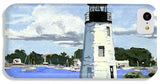 Goat Island Lighthouse Newport Rhode Island - Phone Case