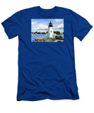 Goat Island Lighthouse Newport Rhode Island - T-Shirt