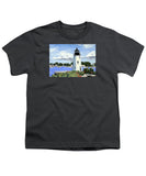 Goat Island Lighthouse Newport Rhode Island - Youth T-Shirt