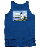 Goat Island Lighthouse Newport Rhode Island - Tank Top