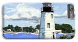 Goat Island Lighthouse Newport Rhode Island - Phone Case