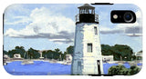 Goat Island Lighthouse Newport Rhode Island - Phone Case