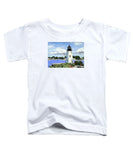 Goat Island Lighthouse Newport Rhode Island - Toddler T-Shirt