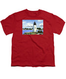 Goat Island Lighthouse Newport Rhode Island - Youth T-Shirt