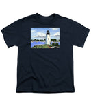 Goat Island Lighthouse Newport Rhode Island - Youth T-Shirt