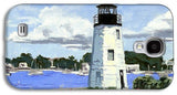 Goat Island Lighthouse Newport Rhode Island - Phone Case