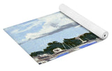 Goat Island Lighthouse Newport Rhode Island - Yoga Mat