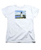Goat Island Lighthouse Newport Rhode Island - Women's T-Shirt (Standard Fit)