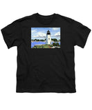 Goat Island Lighthouse Newport Rhode Island - Youth T-Shirt