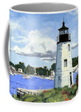 Goat Island Lighthouse Newport Rhode Island - Mug