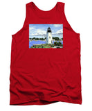 Goat Island Lighthouse Newport Rhode Island - Tank Top