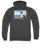 Goat Island Lighthouse Newport Rhode Island - Sweatshirt