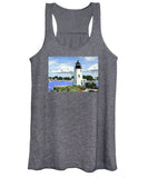Goat Island Lighthouse Newport Rhode Island - Women's Tank Top