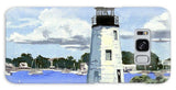 Goat Island Lighthouse Newport Rhode Island - Phone Case