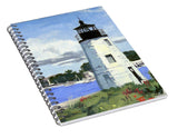 Goat Island Lighthouse Newport Rhode Island - Spiral Notebook
