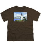 Goat Island Lighthouse Newport Rhode Island - Youth T-Shirt