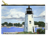Goat Island Lighthouse Newport Rhode Island - Carry-All Pouch