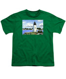 Goat Island Lighthouse Newport Rhode Island - Youth T-Shirt
