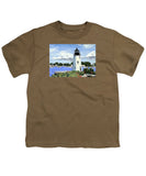Goat Island Lighthouse Newport Rhode Island - Youth T-Shirt