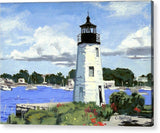 Goat Island Lighthouse Newport Rhode Island - Acrylic Print