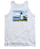 Goat Island Lighthouse Newport Rhode Island - Tank Top