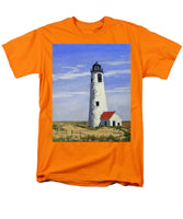 Great Point Lighthouse Nantucket Massachusetts - Men's T-Shirt  (Regular Fit)