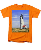 Great Point Lighthouse Nantucket Massachusetts - Men's T-Shirt  (Regular Fit)