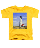 Great Point Lighthouse Nantucket Massachusetts - Toddler T-Shirt