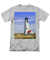 Great Point Lighthouse Nantucket Massachusetts - Men's T-Shirt  (Regular Fit)
