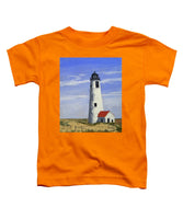 Great Point Lighthouse Nantucket Massachusetts - Toddler T-Shirt