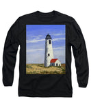 Great Point Lighthouse Nantucket Massachusetts - Long Sleeve T-Shirt