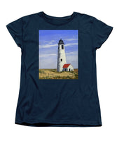 Great Point Lighthouse Nantucket Massachusetts - Women's T-Shirt (Standard Fit)